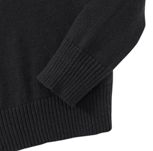 baby toddler boys sweater girls knit pullover sweatshirt kids long sleeve crew neck solid casual tops
