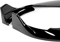 Vista 2 de Q1-TECH, borde de parachoques delantero compatible con Mercedes-Benz Clase C W206 C43 / C300 2022-2025, alerón de parachoques delantero, kit