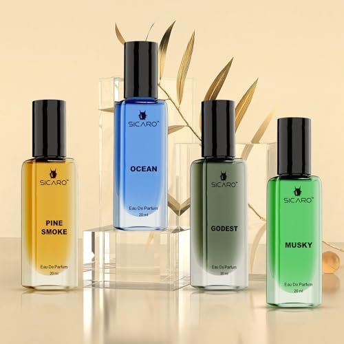 Image of Pack of 4 Perfume Gift Set (20ml Each)