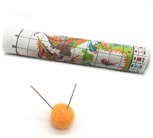 Kruissteek borduren DIY telpatroon set diy voorgedrukt kruissteek patroon borduren borduurpakket ambachtelijk cadeau… - Afbeelding 8
