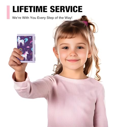 Image of Kids Wallet for Girls Ages 4-12, Unicorn Girls Wallet, Toddler Wallets with Coin Pocket, Novelty Christmas & Birthday Gift