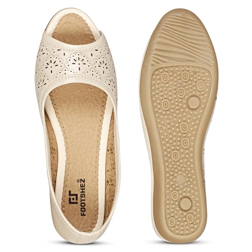 Image of Footshez Women's Black Ballet Flat | Women's Fashion Sandals Bellies-P