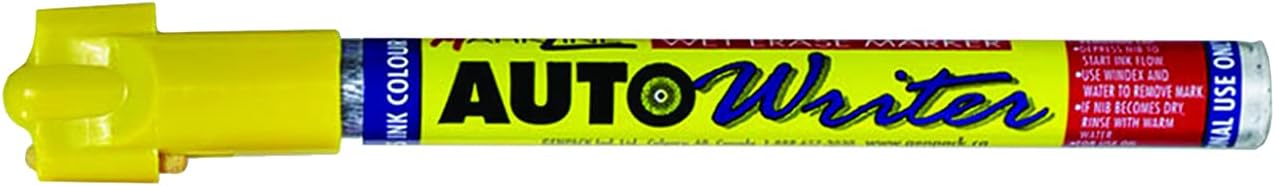 AUTO Writer Windshield Markers Glass CAR DEALERSHIP Body Shop (Multi Colored)