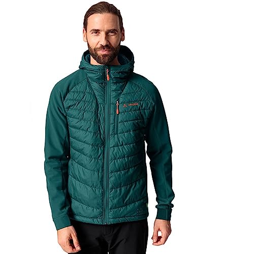 VAUDE Chaqueta Elope Hybrid para Hombre, Verde grisáceo, Medium