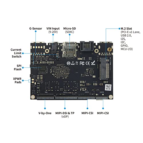 Image of Khadas VIM4 Amlogic A311D2 Single Board Computer with Active Cooling Kit Supports 4K UI and HDMI Input, 4 Display Interfaces, LAN WiFi 6 & Bluetooth 5.1, 8GB 64bit LPDDR4X 2016MHz
