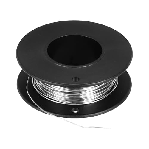 QUARKZMAN 24 Gauge Nichrome Heizdraht 0.55mm x 15m Cr20Ni80 Schneidedraht Widerstandsdraht Hochtemperatur für Reparatur von Elektronischen Komponenten Chemie Technik Heizelemente
