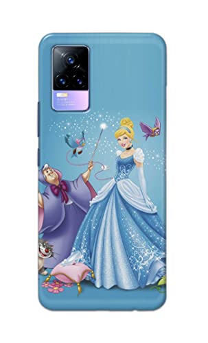 Image of Famous Cartoon Lady Character Hard Back Case Cover for Vivo Y73 / Vivo V21e 4G Back Cover -(J5) VNS2224