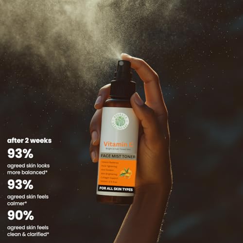 Image of Vitamin C Face Mist Toner for Brightening, Pore Tightening with Mulberry