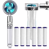 ecoducha [Cabezal de ducha giratorio] Rotación libre de 360°, rotación hacia arriba y hacia abajo de 60°, rotación izquierda y derecha de 360°, diversión de baño de 360°.
