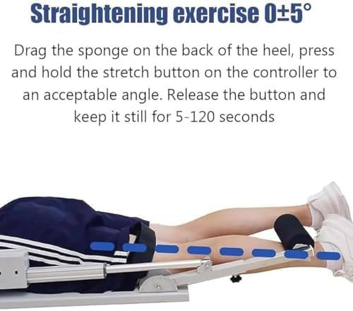 Ejercitador de rodilla con control remoto para flexión y extensión miniatura 3