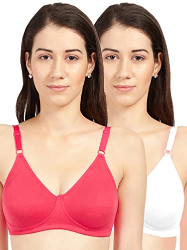 Image of SONARI Olivia Womens Non Padded Tshirt Bra | Wire Free, Adjustable Straps, Hook & Eye Closure, Soft & Stretchable, Cotton Material and Moderate Coverage, Handwash Only