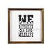 Produktbild Mari57llis 12 x 12 Inch Frame Wooden Sign, We Together Can Save Wildlife Frame Wood Sign Rustic Decorative Sign, Farmhouse Wooden Sign Wall Decor, Housewarming Gift