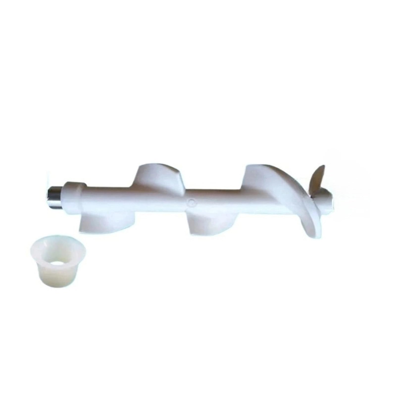 Pièce de Rechange de Tige de tarière de grattoir d'agitateur Blanc Compatible avec Les Machines à crème glacée Molle Guangli raccord de Remplacement 31.5CM Une pièce