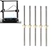 Essential 5 Pcs T8 Guide Screw Kit - Optimize Your 3D Printer and Industrial Machinery with 200mm Linear Motion Screw Rods and Brass Nuts