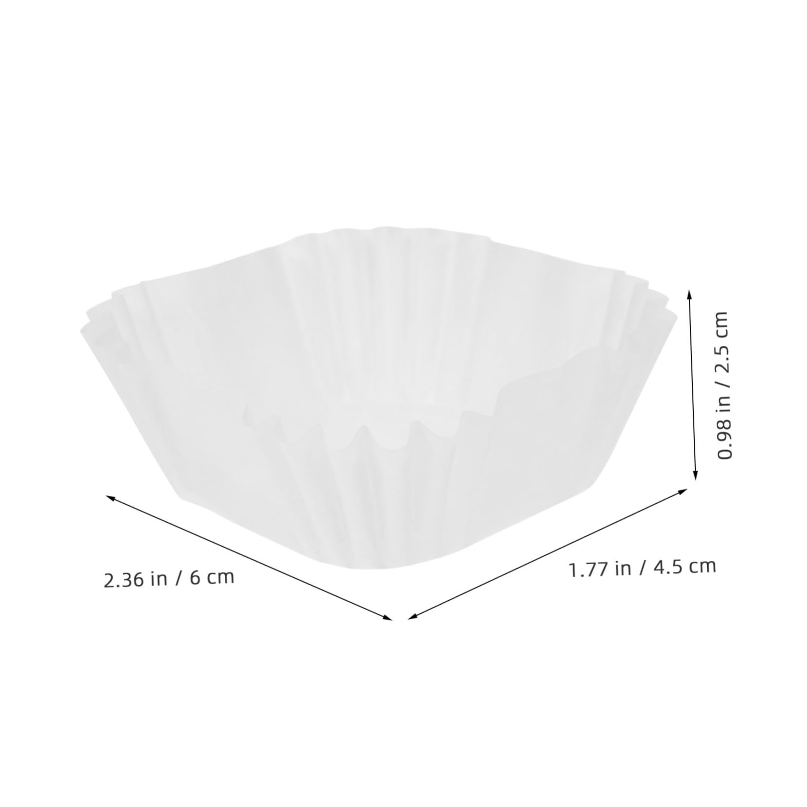 Gadpiparty 3000 Piezas Unidades Mini Moldes para Cupcakes Cuadrados Resistentes al Calor Papel Antiadherente para Hornear Tartas Pasteles y Mooncakes para Fiestas y Celebraciones