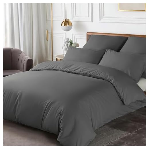 Utopia Bedding Bettwäsche 135x200 Set - Mikrofaser Bettbezug 135x200 cm + 1 Kissenbezug 80x80 cm - Marineblau 2 HENGWEI Bettwäsche 135x200 2teilig Grau Anthrazit Mikrofaser Bettwäsche-Set mit Reißverschluss,Extra Weich & bügelfrei Bettbezug 135x200cm mit Kissenbezug 80x80cm,90 g/m²