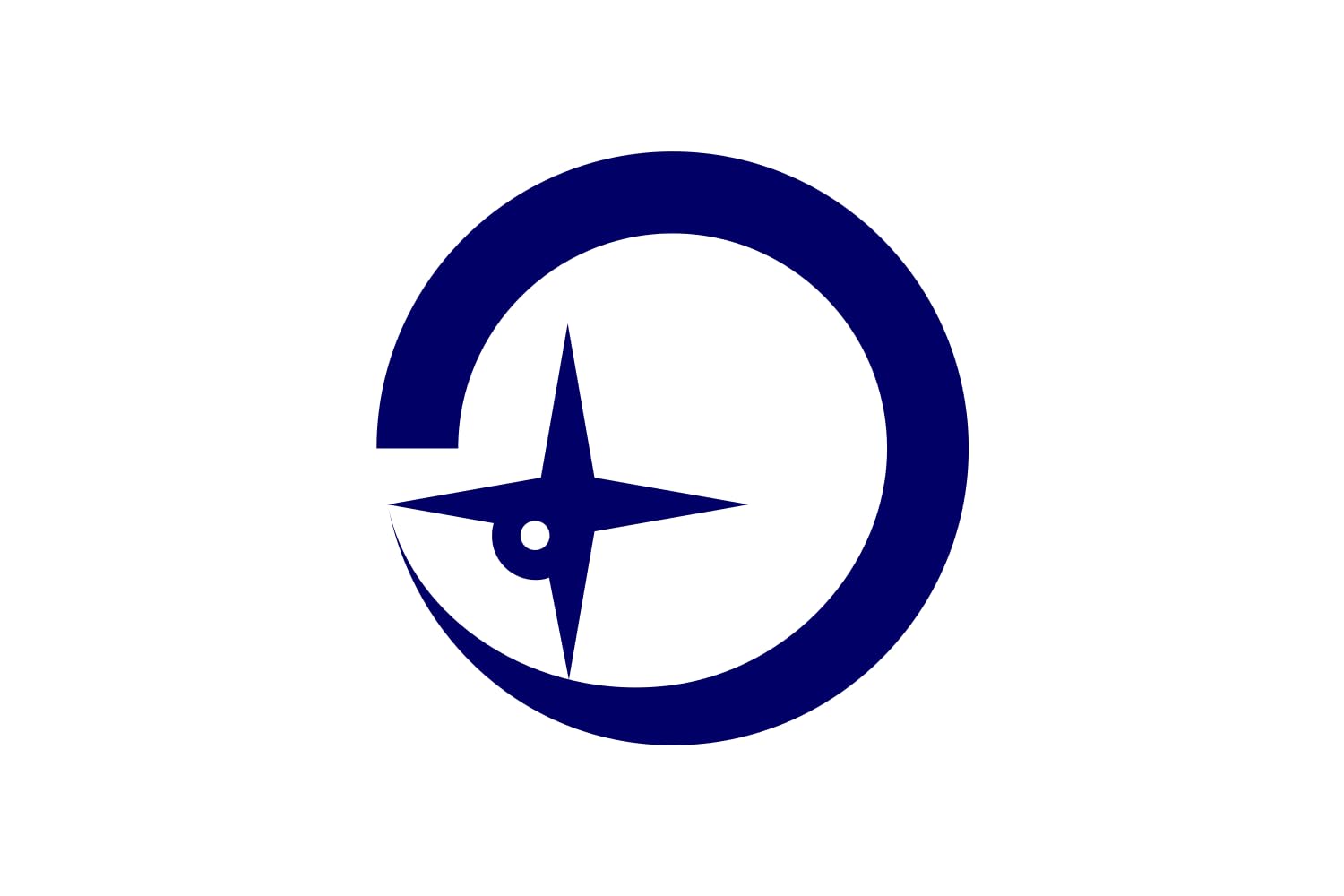 Drapeau large Suttsu grand format thématique Hokkaido décoration suspendue