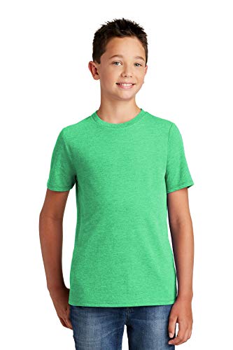District Youth Perfect Tri ® Tee. DT130Y S Green Frost
