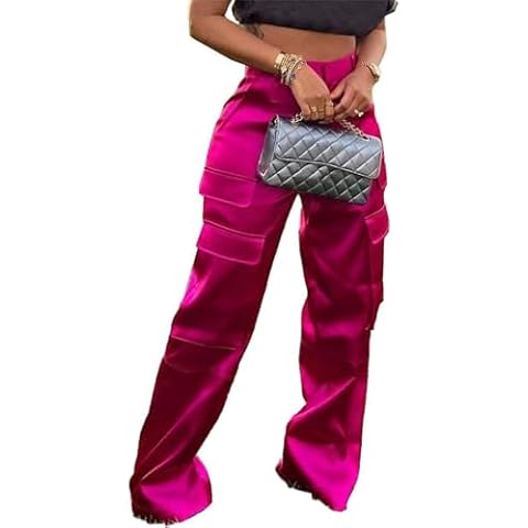 NRTHYE Satin Cargo Pant Cover
