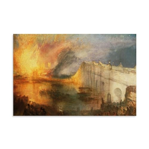 Impression sur toile Turner pour sublimer votre salon moderne avec un format 60x90cm