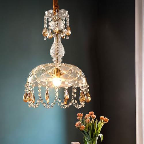 Lampe de plafond pour chambre à coucher au design suspendu chic