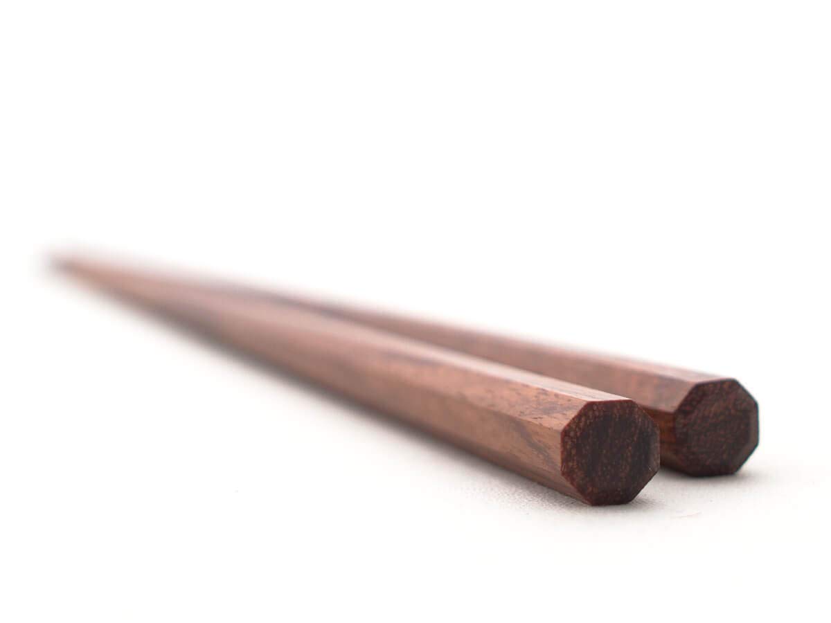 Baguettes japonaises Senren shitan bois de rose