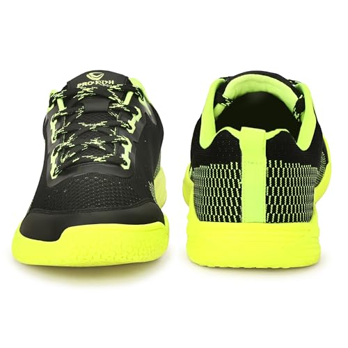 Image of PRO KVH Court Flyer 2.0 Non-Marking Badminton Shoes | Indoor Court Shoes for Badminton & Indoor Sports | Lightweight, Breathable, Cushioned, Durable & Comfortable Make regenrate This Product titel