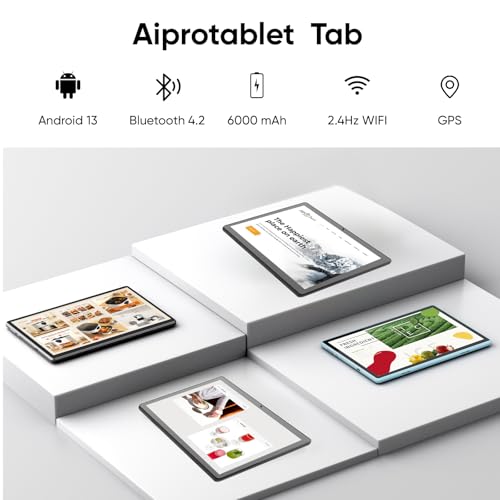 Aiprotablet K10 10.1″ Android 13 Tablet – 6GB RAM, 64GB