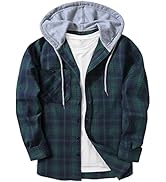 SwissWell Flanellhemd Herren Kariertes Hemd Langarm Holzfällerhemd Casual Button Down Freizeithem...