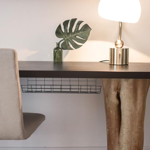 Organizador de Cables para Escritorio Alipis, 2 piezas, Estante para Gestión de Cables Negro para Oficina en Casa miniatura 6
