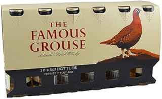 Famous Grouse 5cl Miniature Blended Whisky - 12 Pack
