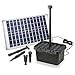 Produktbild Esotec Solar Teichfilterset Starter 25/1250, Teichfilter Komplettset, Pumpe 1250l/h, 3 Sprinkler-Aufsätze, Solarmodul 25 Watt, Teichpumpe für Außen, Gartenteichreinigung 100903