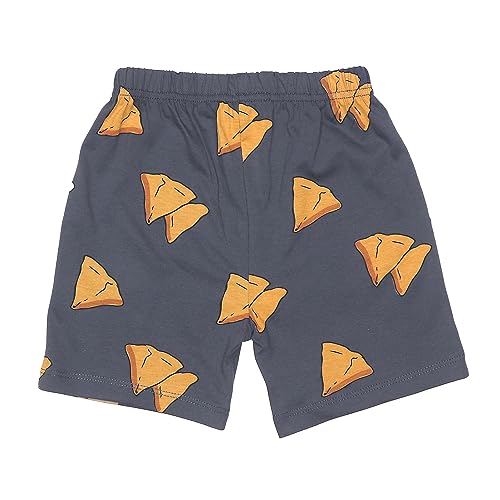 Image of Be Awara Kids Printed Half Sleeves T-shirt & Shorts Clothing Sets, 100% Cotton Soft Unisex Cord Set, Comfortable Wear for Kids With Cool Prints, Everyday Casual Wear for Boys & Girls