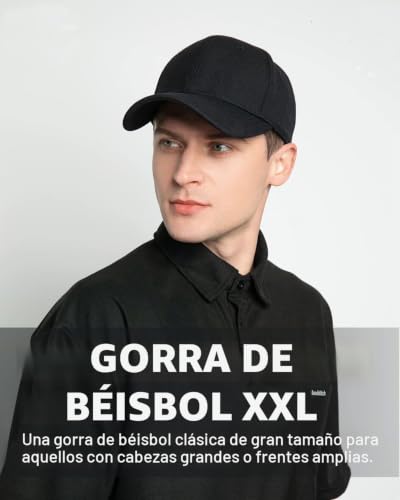 Miniatura 7 de Zylioo Gorra Xl Xxl Gorra Beisbol Hombre Gorras De Golf Running Mujer 55-65