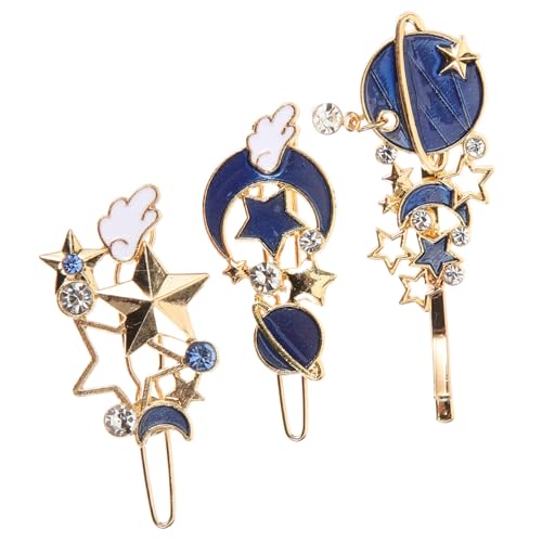 Pinces à cheveux latérales FRCOLOR : lot de 9 clips anti-glisse pour fixer les mèches
