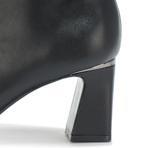 DKNY Women's Sunny Evening Slip on Heeled Bootie Fashion Boot4