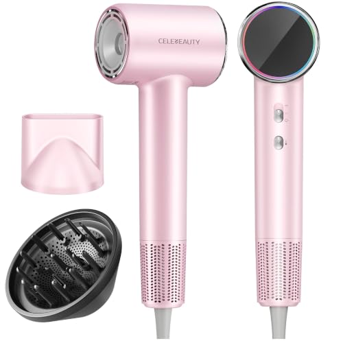 High-Speed Ionic Hair Dryer with Diffuser, 110k RPM Fast-Drying Blow Dryer - image 1