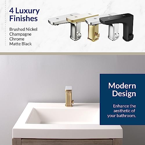 Bio Bidet Grove Touchless Bathroom Sink Faucet, Hands Free or Touch Activated, Gold Champagne by BioBidet - Image 6