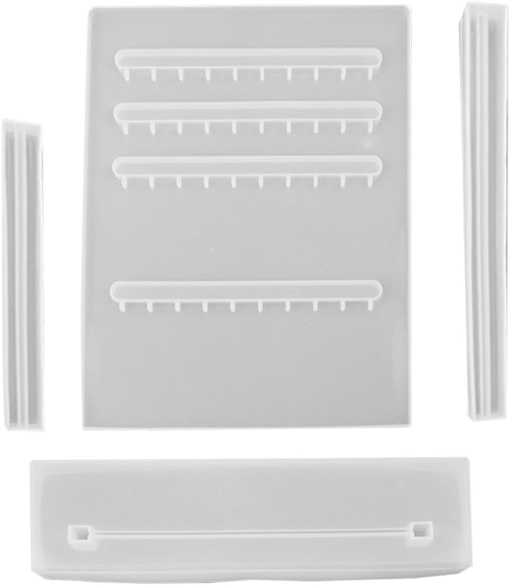 Silicone DIY Mold for Earring Rack and Bracelets Storage Shelf