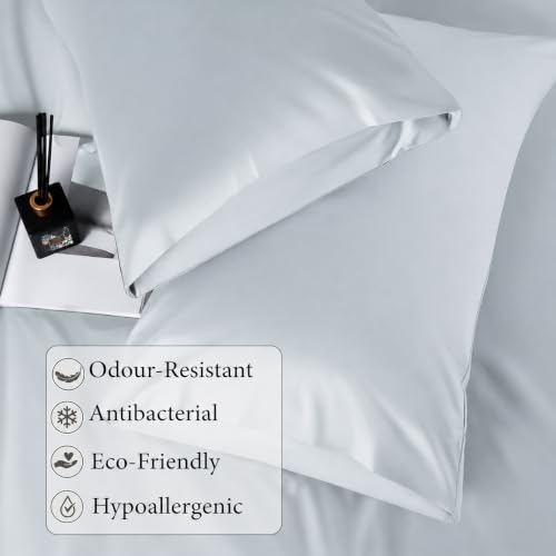 Image of RD TREND Bed Sheet Double Bed | Microfiber Satin Weave | 400 TC | 78x72x10