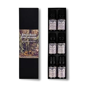 Nature’s Oil Spice Shop Collection, Fragrance Oil Set of 6