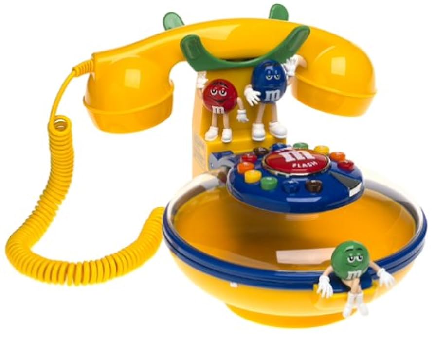 00' M&M's Candy Dish Telephone 電話機 箱付美品 00' M&M's Candy Dish Telephone 電話機 箱付美品 M&m's Candy