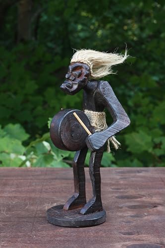 G6-Collection-Handmade-Wooden-Primitive-Tribal-Funny-Statue-Sculpture-Tiki-Bar-Handcrafted-Unique-Gift-Home-Decor-Accent-Figurine-Decoration-Artwork-Hand-Carved-Playing-a-Bass-Drum G6 Collection Handmade Wooden Primitive Tribal Funny Statue Sculpture Tiki Bar Handcrafted Unique Gift Home Decor Accent Figurine Decoration Artwork Hand Carved Playing a Bass Drum