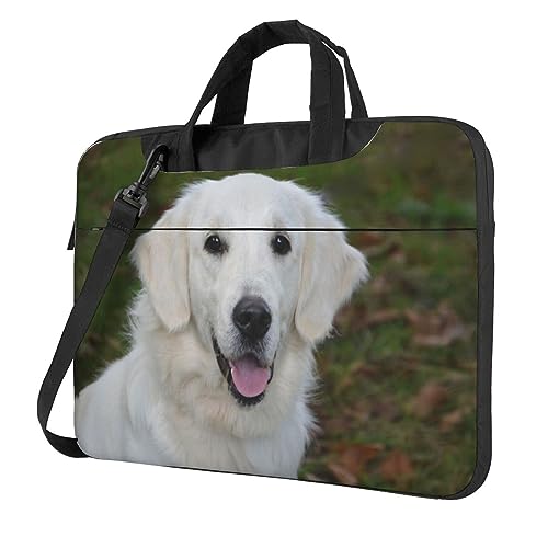 Cas messenger étanche golden retriever contre la pluie pour ordinateur