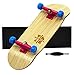 Teak Tuning Prolific Complete Fingerboard - Pro Board Shape and Size, Bearing Wheels,Â and Trucks - 32mm x 97mm Handmade Wooden Board - Cotton Candy Edition