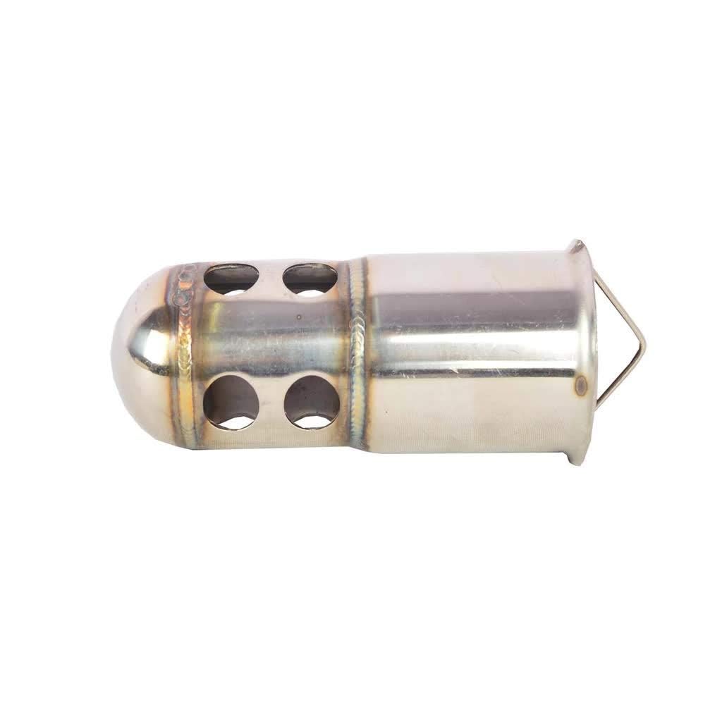 RA ACCESSORIES Stainless Steel Slip-on Exhaust with DB Killer Silencer for Bajaj, TVS, Hero, Honda, Yamaha, Suzuki Motorcycles-image-34