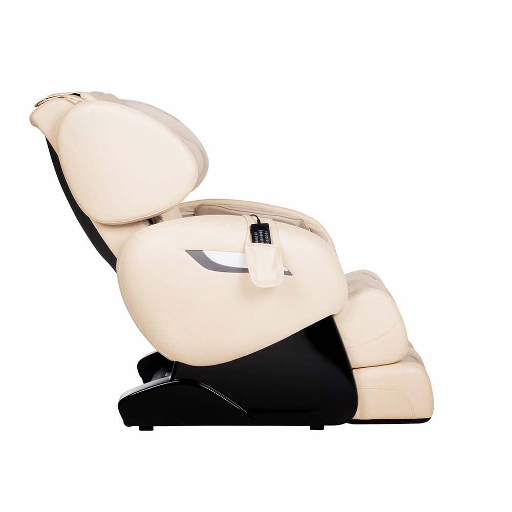 Home Deluxe - Massagesessel SUENO Beige - inkl. komplettem Zubehör I Massagestuhl Relaxsessel mit Wärmefunktion