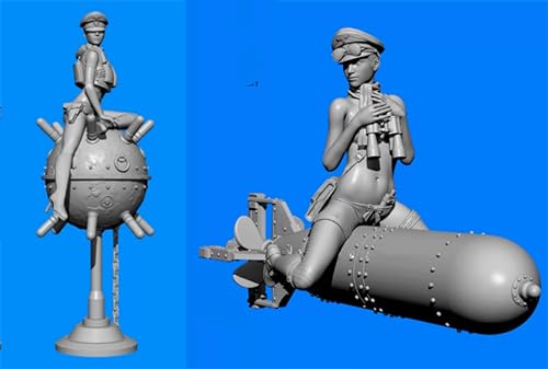 Maquette Résine 1/35 Soldats Féminines Seconde Guerre Mondiale haut de gamme