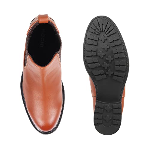 Image of Mochi Women Leather Ankle Boot