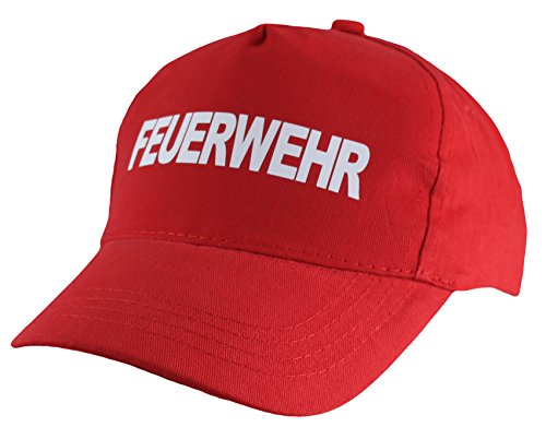SOL'S Kinder Baseballkappe * Rot * Feuerwehr * Einfarbig * Einstellbar
